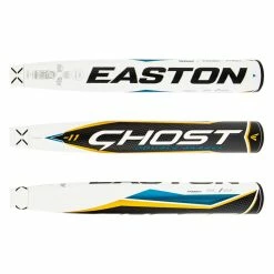 New Easton Ghost 2022 Double Barrel -11 Fastpitch Softball Bat White/Black Softball Bats