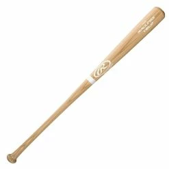 Baseball Bats New Rawlings Velo 110VB0 Ash Wood Baseball Bat Bone Rubbed Natural