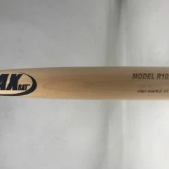 Max Bat New MaxBat Pro Series Maple Wood Baseball Bat: R10X Adult-Natural/Black 33 Inch