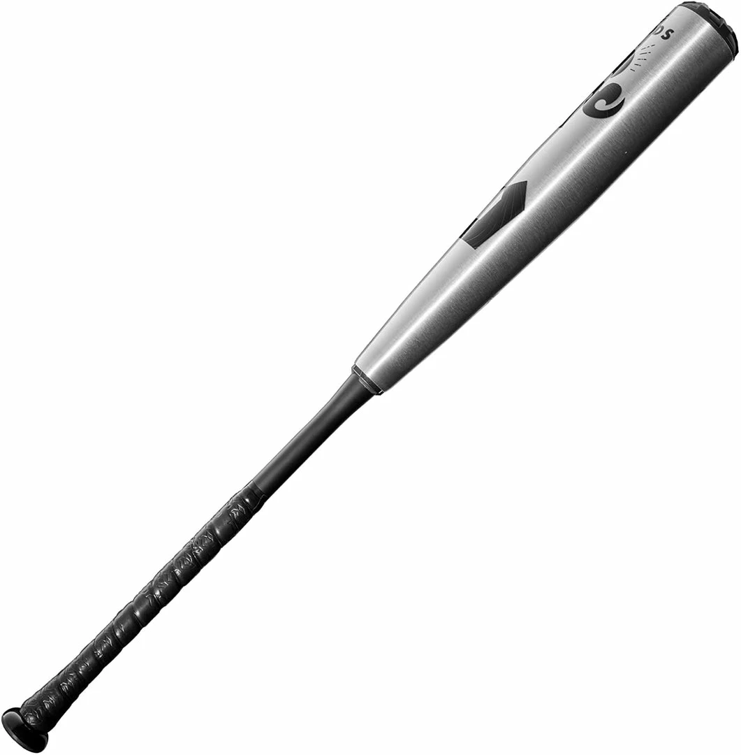 New DeMarini 2022 The Goods (-3) BBCOR Baseball Bat 2 5/8″ Silver/Black - Image 3