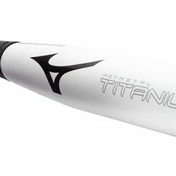 New Mizuno F21-TITANIUM -10 Fastpitch Softball Bat 2021 3 Piece Black/White USSSA 1.20 BPF Stamp