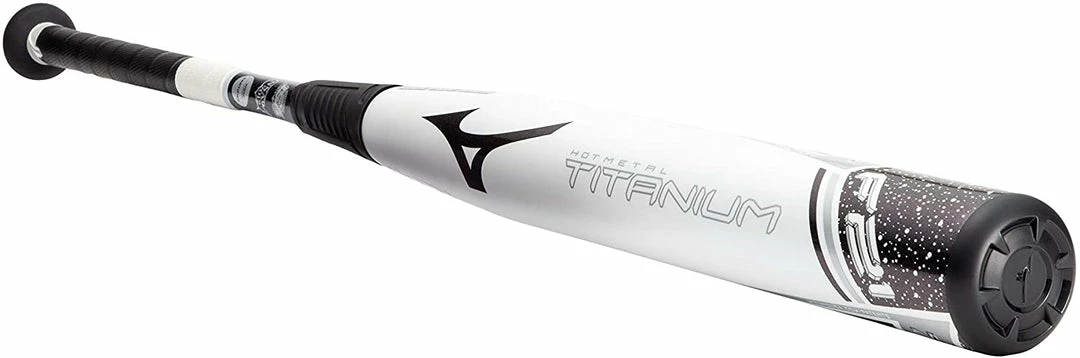 New Mizuno F21-TITANIUM -10 Fastpitch Softball Bat 2021 3 Piece Black/White USSSA 1.20 BPF Stamp
