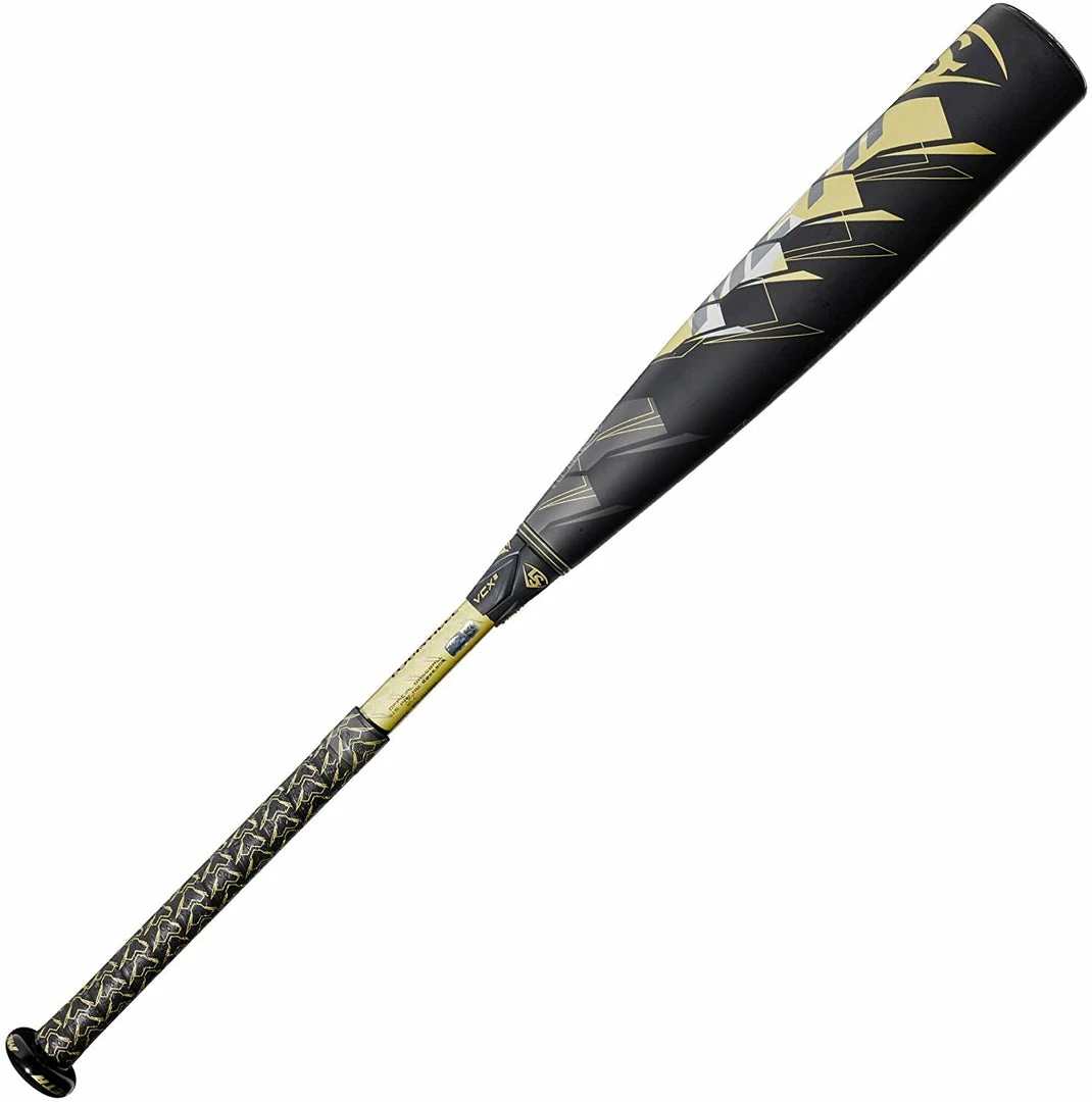 New Louisville Slugger 2021 Meta USSSA Baseball Bat Black/Gold - Image 2