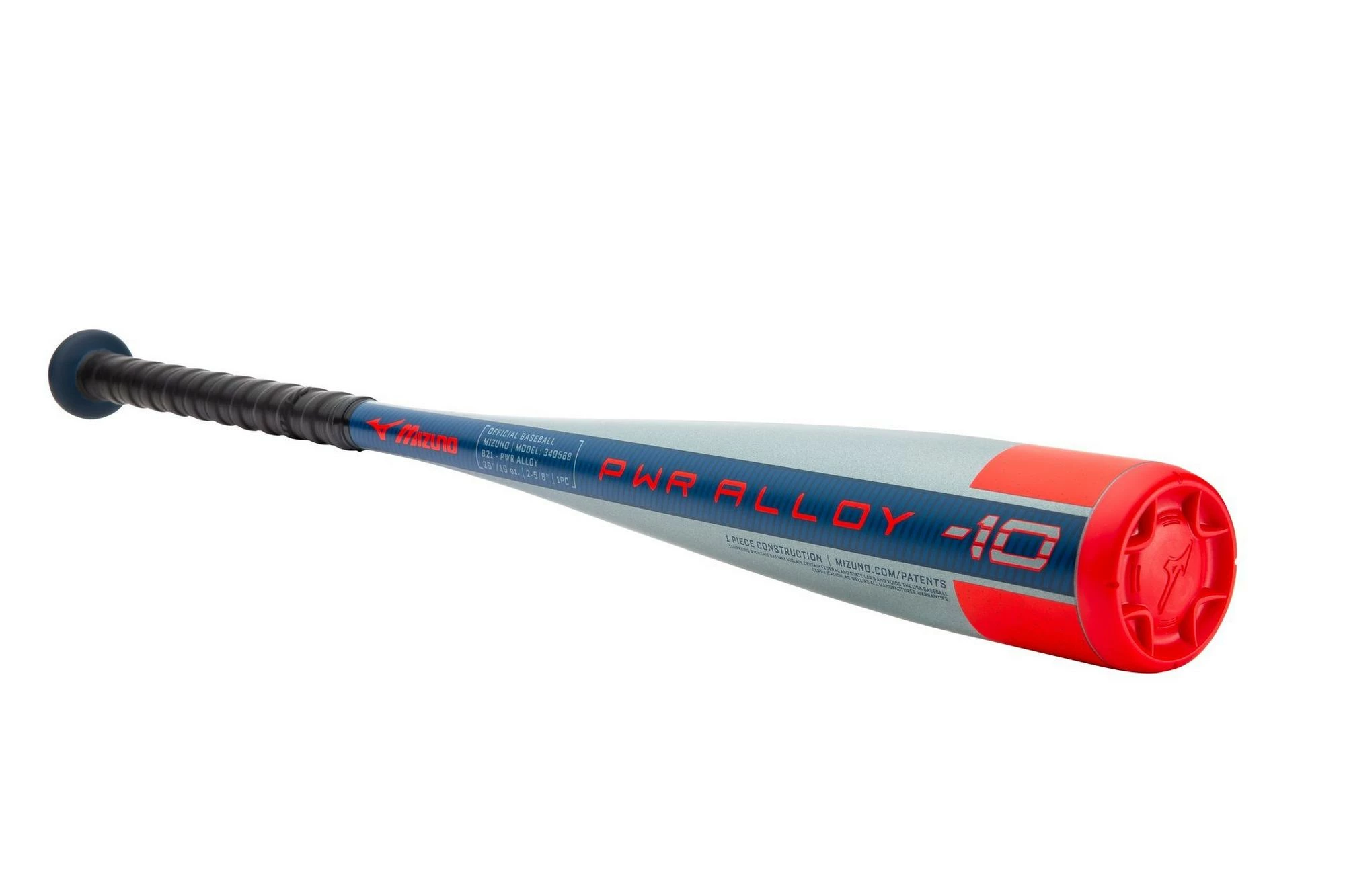 Mizuno B21 PWR Alloy Big Barrel -10 USA Youth Baseball Bat - Image 2