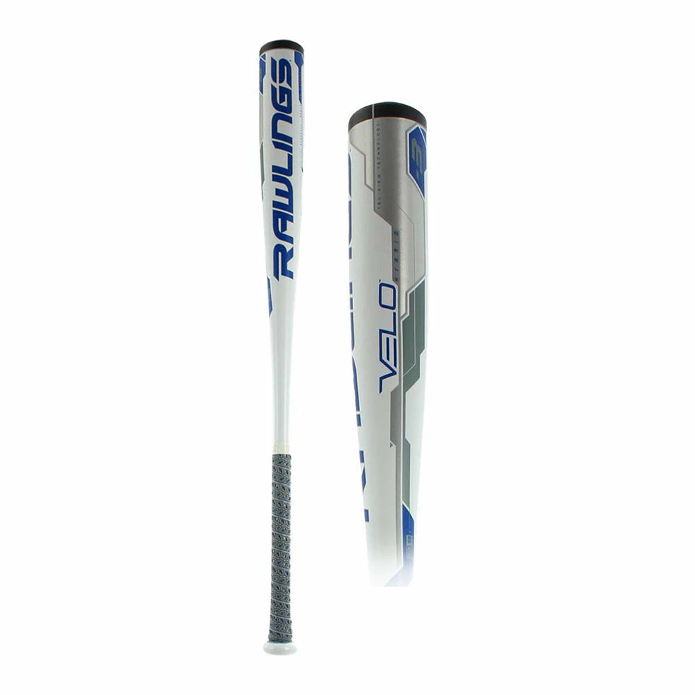 New Rawlings BB8V3 Velo Hybrid BBCOR Baseball Bat 2018 White 2 5/8″ Baseball Bats - Image 3