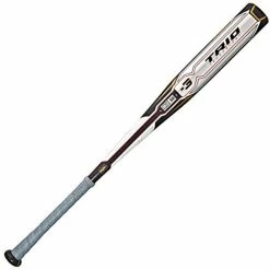 New Rawlings Trio Technology BBRTTB BBCOR Baseball Bat 2 5/8″ Black/White