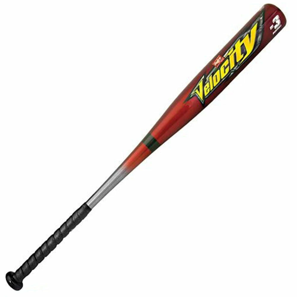 New Rawlings Velocity BBVCTY BESR Baseball Bat Red/Black 2 5/8″ 7050 Alloy Baseball Bats