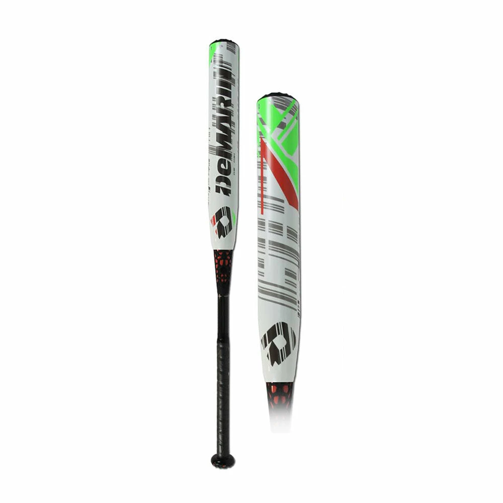 Shop By Certification New DeMarini CF7 CFP15 Fastpitch Softball Bat 2 1/4″ White/Red/Green - Image 3