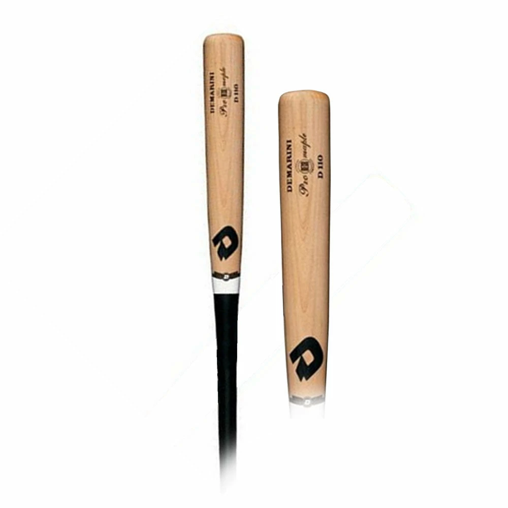 Baseball Bats New DeMarini D110 Black Pro Maple Composite Wood Bat BBCOR Baseball Bat - Image 3