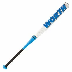 Non-USSSA Stamp New Worth Titan FPTTN Fastpitch Softball Bat White/Blue (-10)