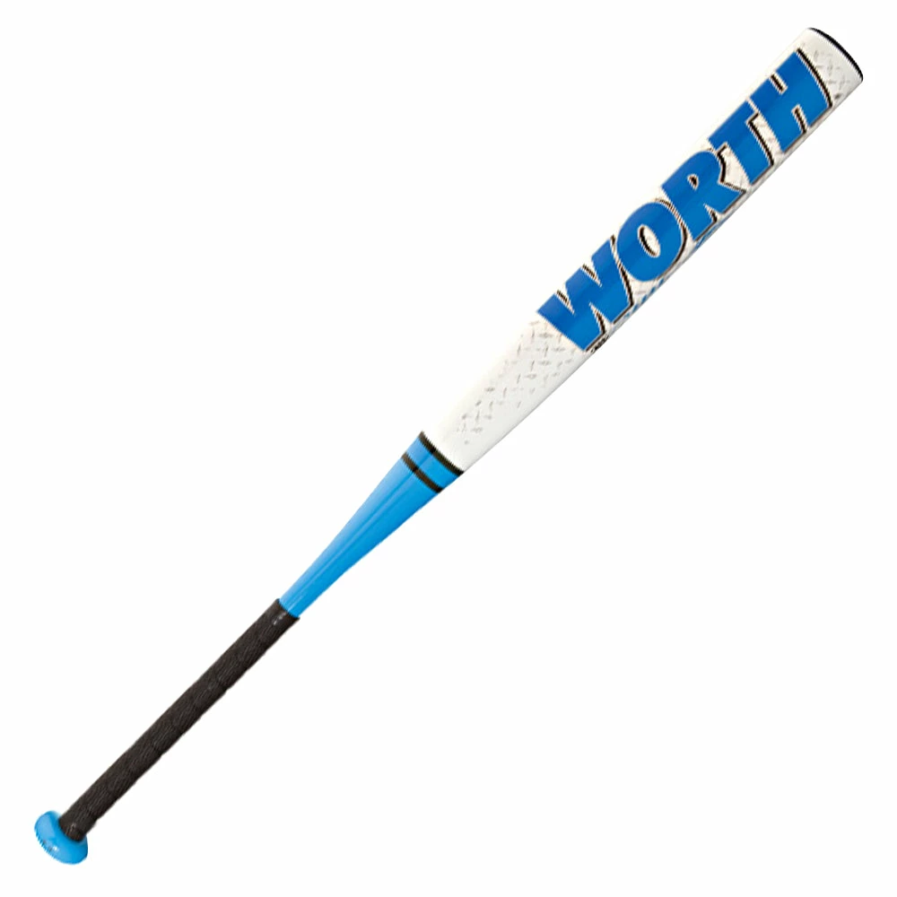 Non-USSSA Stamp New Worth Titan FPTTN Fastpitch Softball Bat White/Blue (-10)