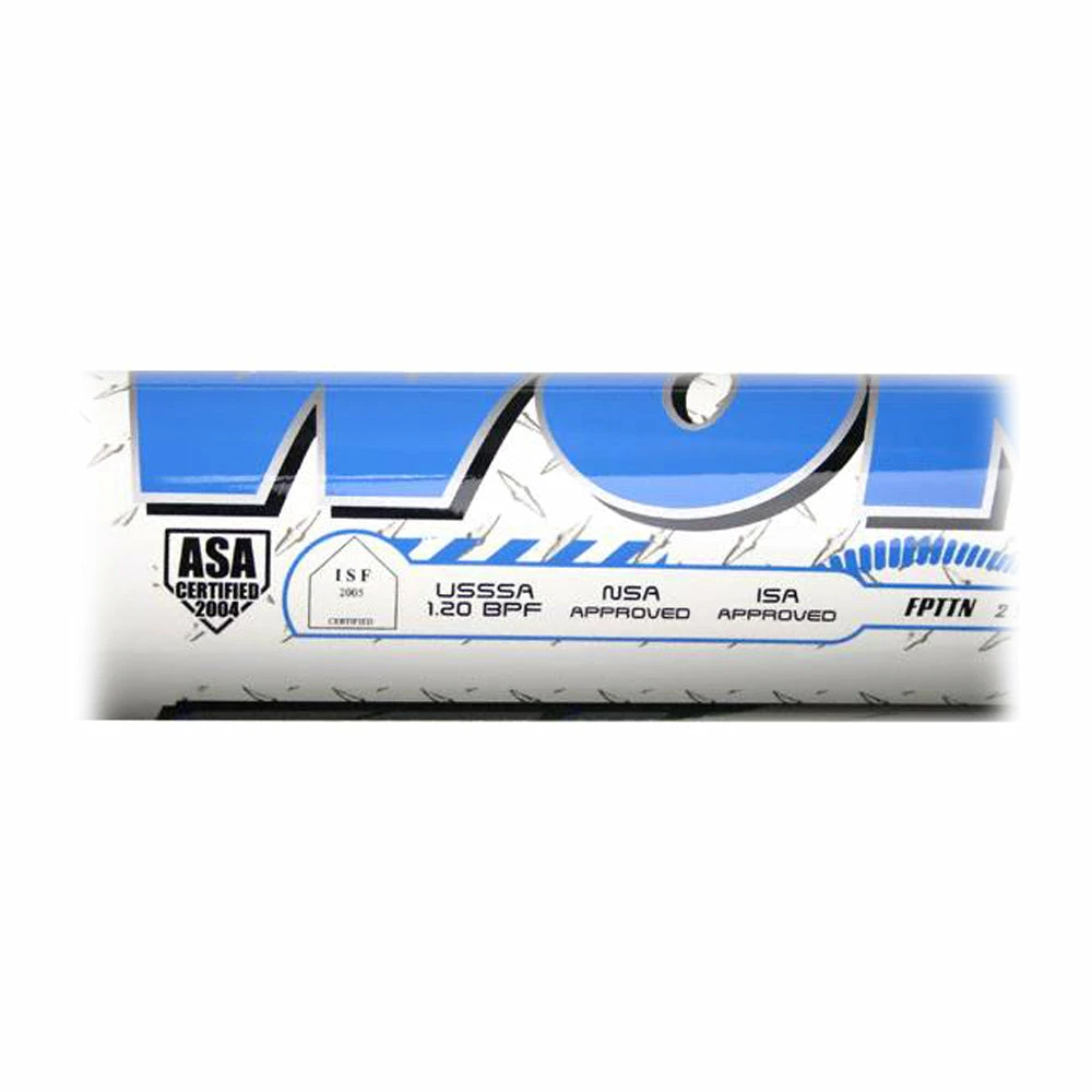 Non-USSSA Stamp New Worth Titan FPTTN Fastpitch Softball Bat White/Blue (-10) - Image 3