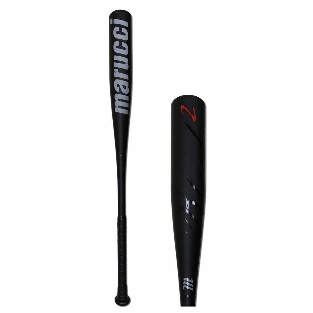 Baseball Bats New Marucci MCBB20 Black 2 Alloy BBCOR Baseball Bat (-3) High School - Image 2