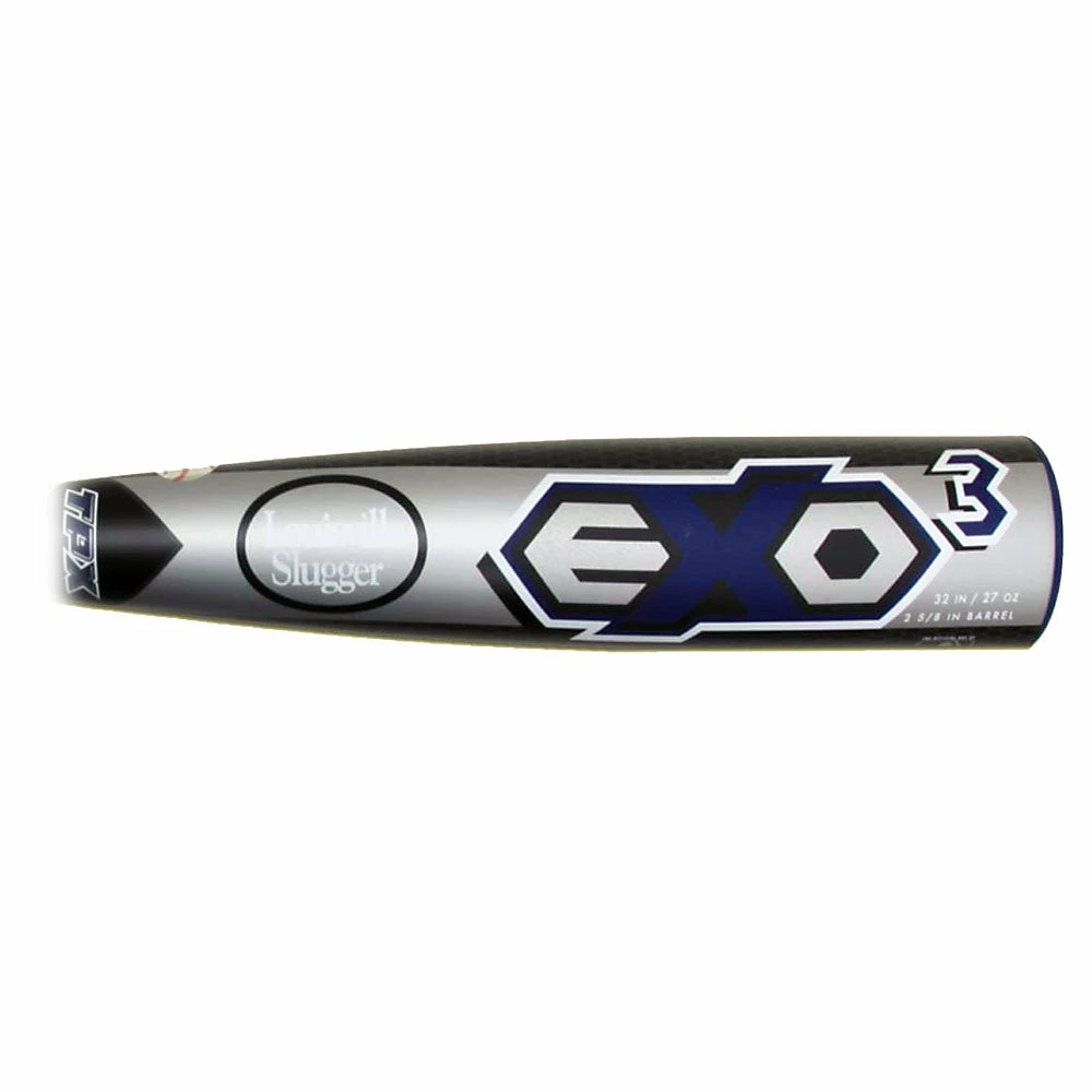 Louisville Slugger New Louisville SL13EX5 Exogrid Black/Blue Senior League Baseball Bat Baseball Bats - Image 2