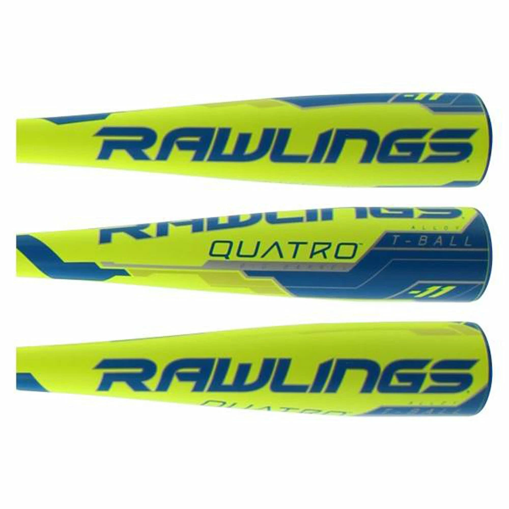 New Rawlings 2018 Quatro USA T-Ball Baseball Bat (-11) - Image 2